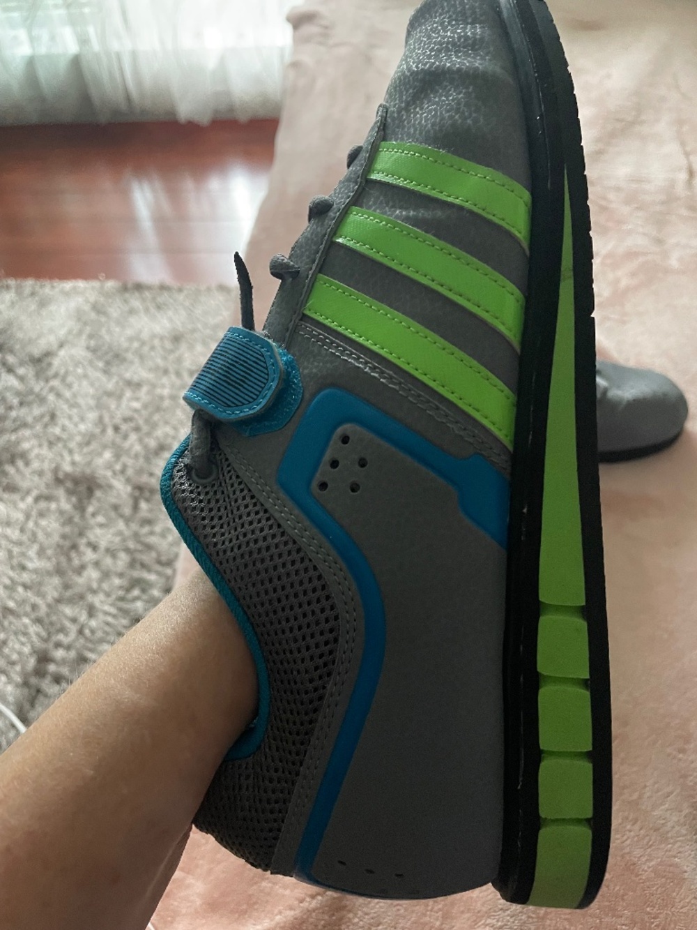 Adidas Powerlift 2- weightlifting shoes, size 10 US